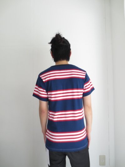 画像3: yoshio kubo / ボーダー切替Tシャツ