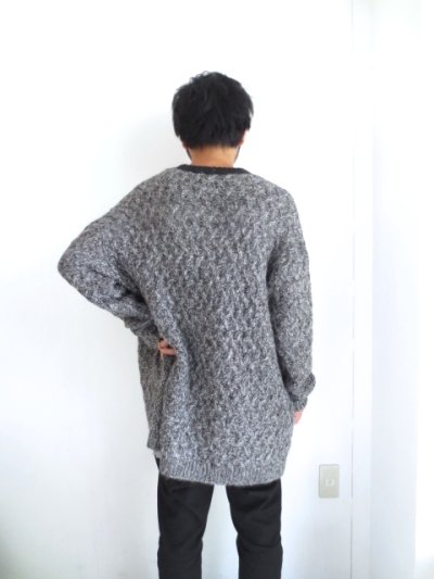 画像3: STOF / 交差するポケットワイドセーター