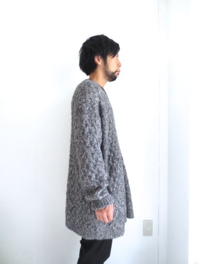 画像2: STOF / 交差するポケットワイドセーター