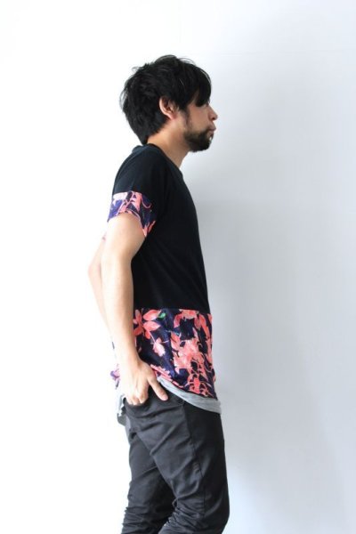 画像2: yoshio kubo / プリント切替Tシャツ
