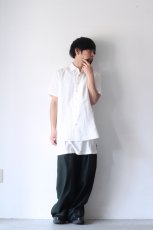 画像2: suzuki takayuki / 半袖リネンシャツ (2)