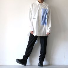 画像2: yoshio kubo GROUNDFLOOR / パッチシャツ (2)
