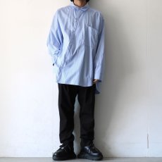 画像2: yoshio kubo GROUNDFLOOR / ツイステッドストライプシャツ (2)
