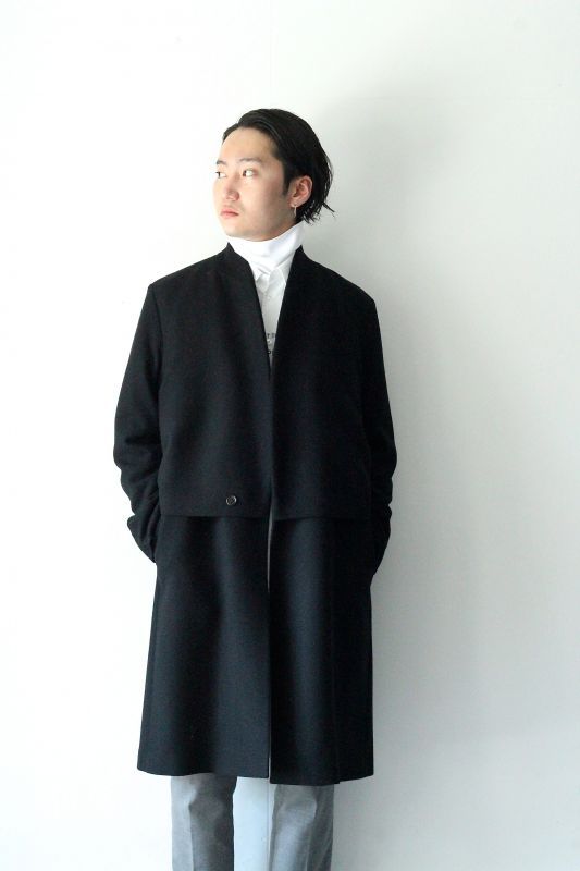 【最終価格】ETHOSENS 16aw フラノロングコート