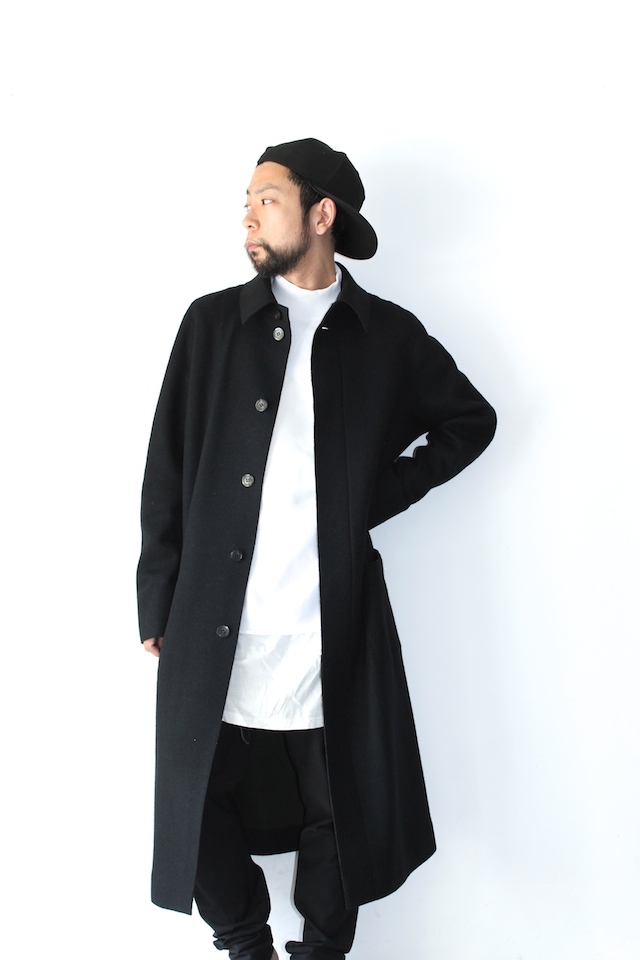 SISE kimonoコート　15ss ブラックメンズ