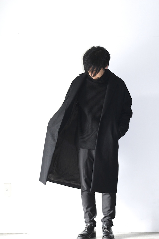 undecoratedMAN(アンデコレイテッドマン) / ウールカシミヤチェスター