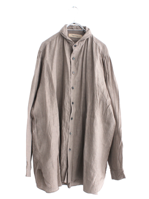 Suzuki Takayuki スズキタカユキ Ome Piece Shawl Collar Shirt ショールカラーシャツ の通販 公式取り扱いセレクトショップ Aluvous 一万円以上送料無料 大阪 中崎町