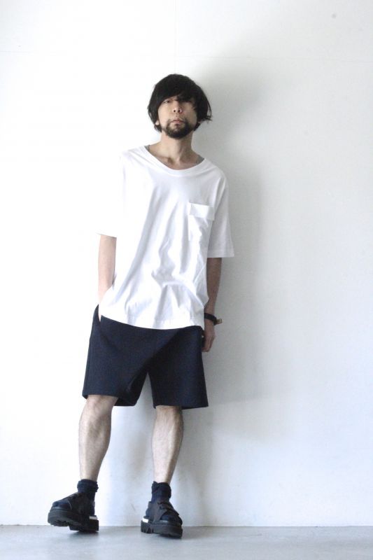 yoshio kubo(ヨシオクボ) / スウェットラップドショーツ(SWEAT SHORT