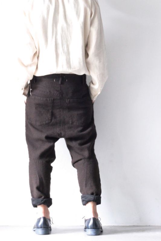 人気激安 Suzuki Takayuki スズキタカユキ サルエル リネン パンツ サルエルパンツ Alrc Asia