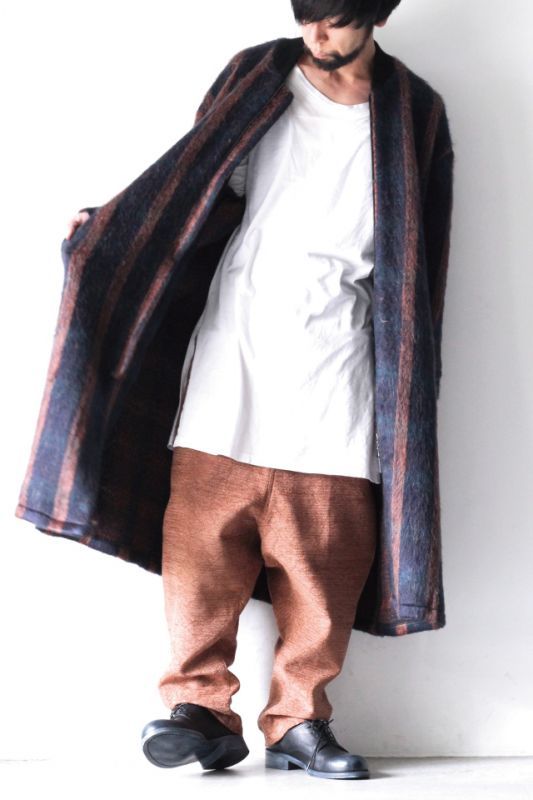 STOF(ストフ) / SF17AW-20（山麓のシャギーチェックコート）の通販−公式取り扱いセレクトショップ  ALuvous/一万円以上送料無料<大阪,中崎町>