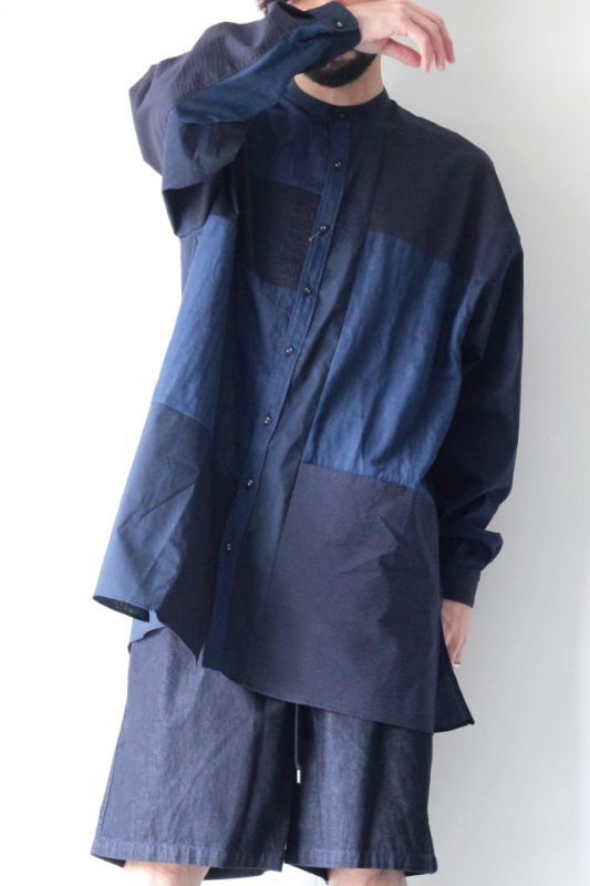 STOF(ストフ) / SF18SS-11（STILL LIFE パッチワークシャツ）の通販 