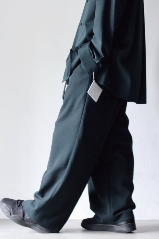 ETHOSENS(エトセンス) / GEORGETTE WIDE SLACKS / E218-704（ジョー 