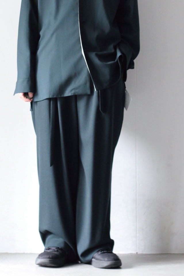 ETHOSENS / ジョーゼットワイドスラックス