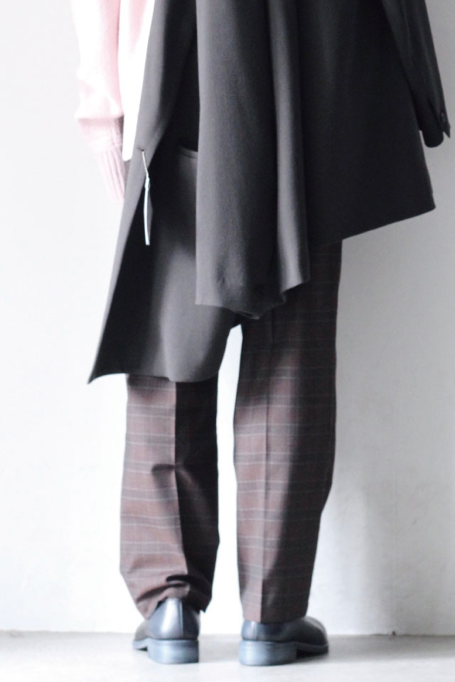 STUDIO NICHOLSON(スタジオニコルソン) / ITALIAN WOOL CHECK MENS 