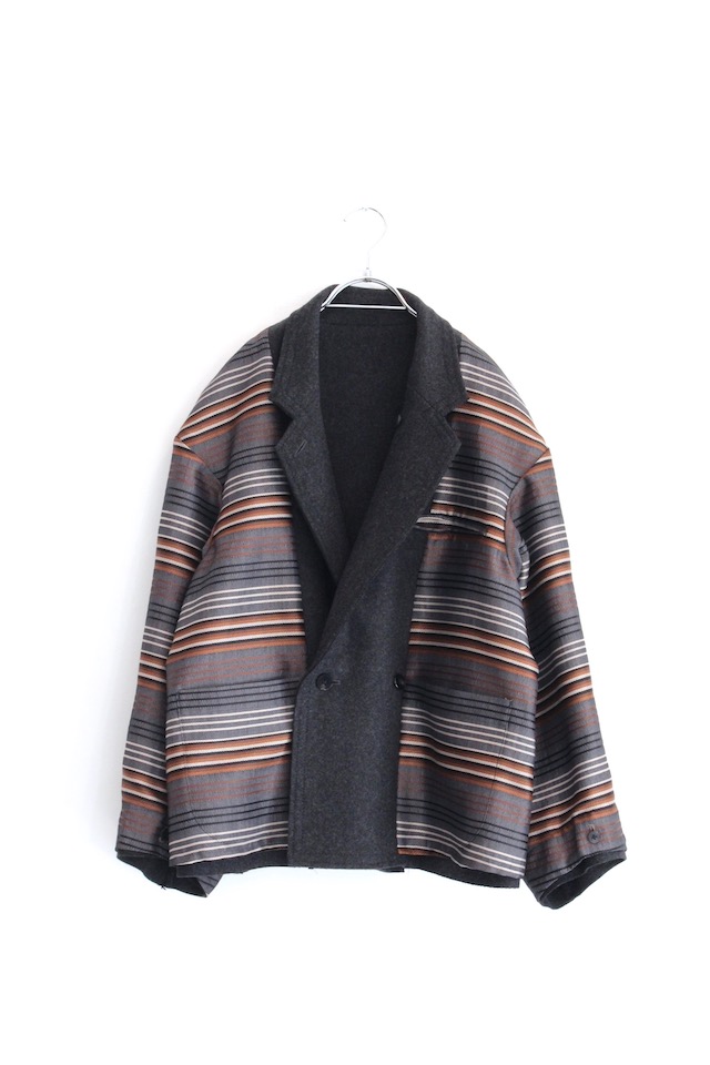 ETHOSENS(エトセンス) / MELTON DOUBLE JACKET/ E218-404（メルトン 