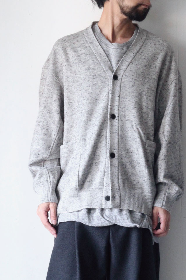 ETHOSENS(エトセンス) / WOOL CARDIGAN / E218-103（ウール 