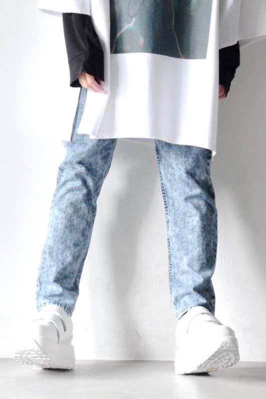 Hatra ハトラ ケミカルウォッシュラップデニム Wrap Denim Cw Ss19 Bt02 の通販 公式取り扱いセレクトショップ Aluvous 一万円以上送料無料 大阪 中崎町