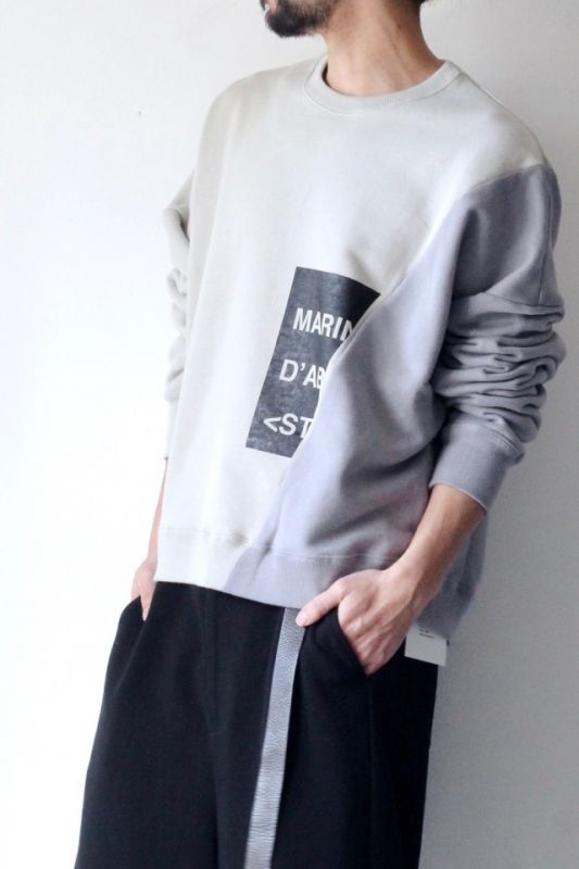 LIBERUM(リベルム) / BICOLOR SWEAT/SS2019-SW01(バイカラースウェット 