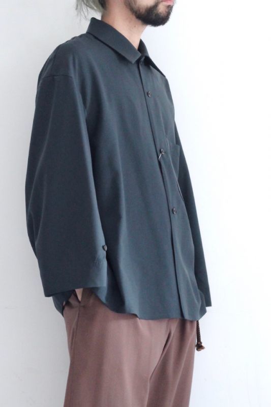 ETHOSENS / ワイドスリーブシャツ