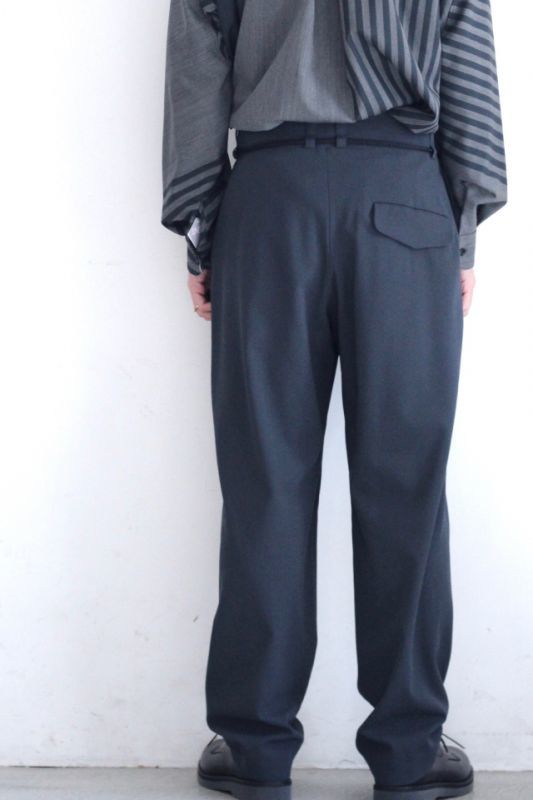 ETHOSENS(エトセンス) / GEORGETTE DRAWCODE SLACKS/ E119-705（ドロー 