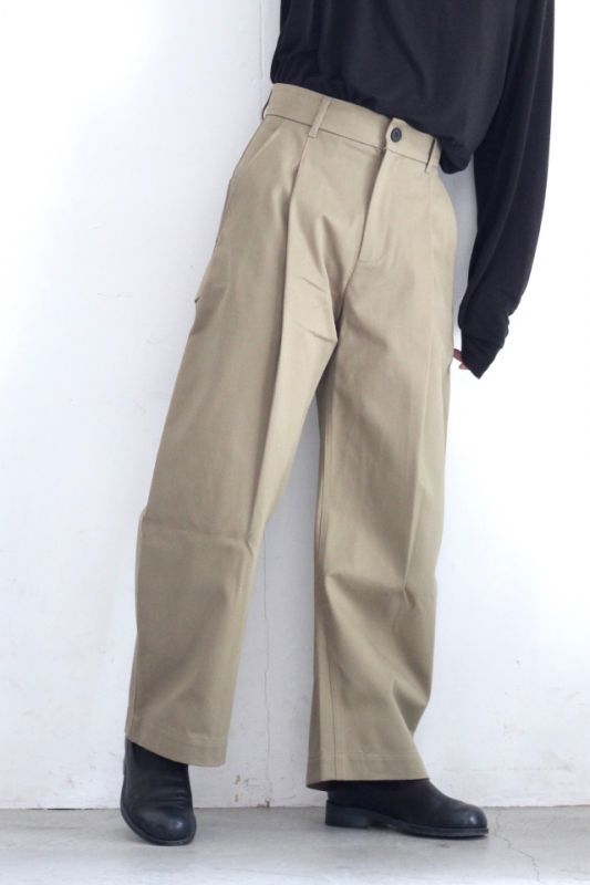 STUDIO NICHOLSON(スタジオニコルソン) / VOLUME PANT/ SNM-009(BAKE 