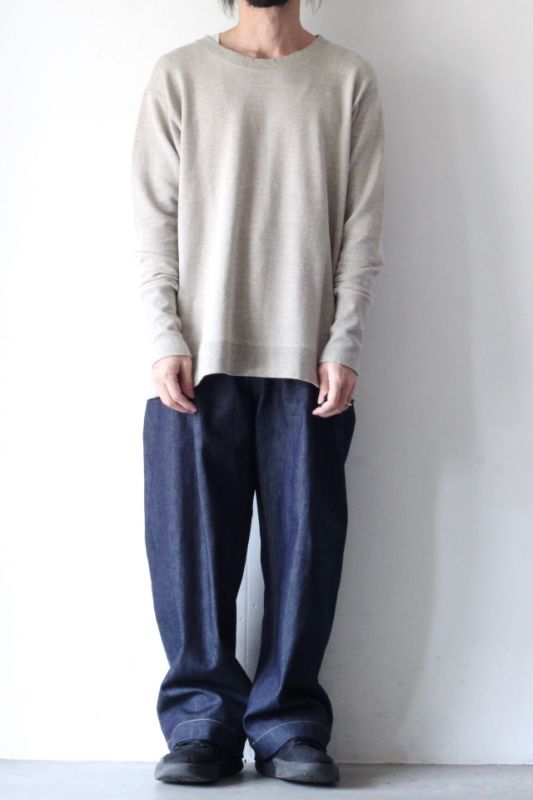 スズキタカユキ　sweat pants/sarrouel