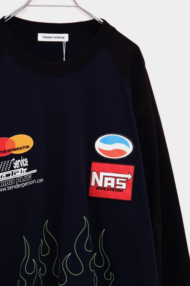 TENDER PERSON(テンダーパーソン) / ラグランロンTEE:RAGLAN LONG TEE