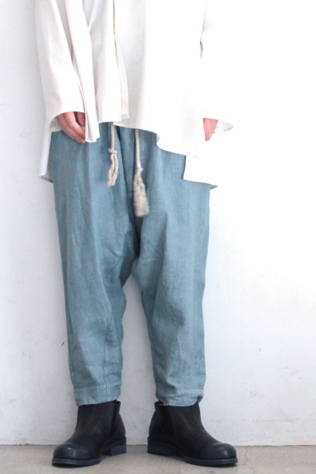 VITAL / サルエルイージーパンツ（INDIGO SAROUEL EASY PANTS / VT 