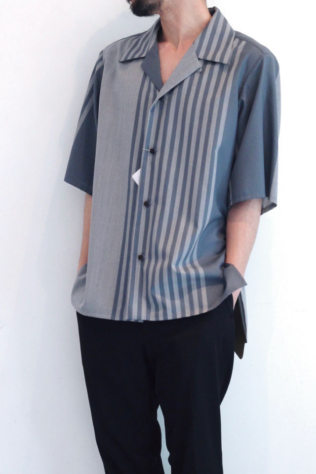 ETHOSENS(エトセンス) / PANEL STRIPE SSSHIRT / E119-303（パネル