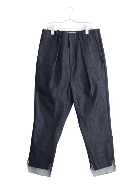 Licht Bestreben リヒト ベシュトレーベン デニムタックパンツ Denim Tuck Pants Lb19aw Pt04 Dn の通販 公式取り扱いセレクトショップ Aluvous 一万円以上送料無料 大阪 中崎町