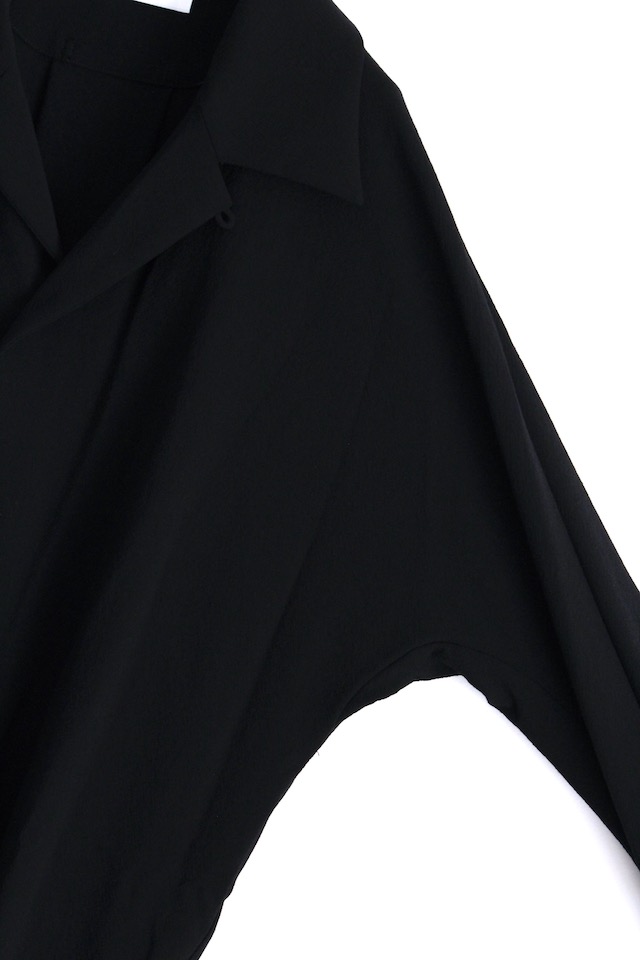 ETHOSENS(エトセンス) /EMBOSSES OPEN COLLAR SHIRT / E219-205 