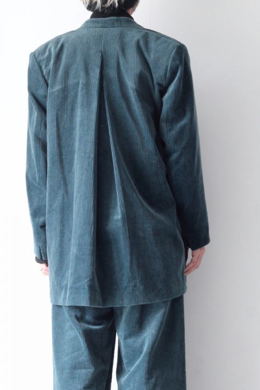 ETHOSENS(エトセンス) /COLLARLESS LAYER JACKET / E219-401（ノー 