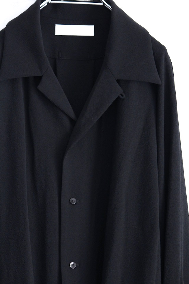 ETHOSENS(エトセンス) /EMBOSSES OPEN COLLAR SHIRT / E219-205 