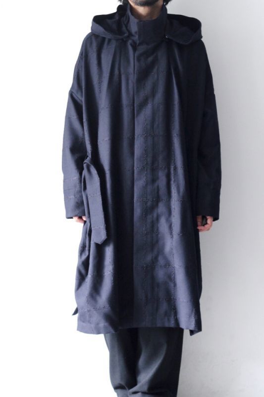 SISE(シセ) / ジャカードバルーンコート:JACQUARD BALLOON COAT[19AW