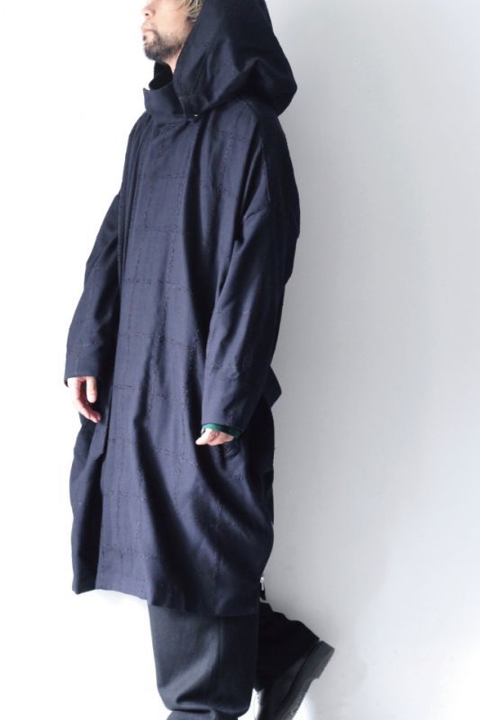 SISE(シセ) / ジャカードバルーンコート:JACQUARD BALLOON COAT[19AW 