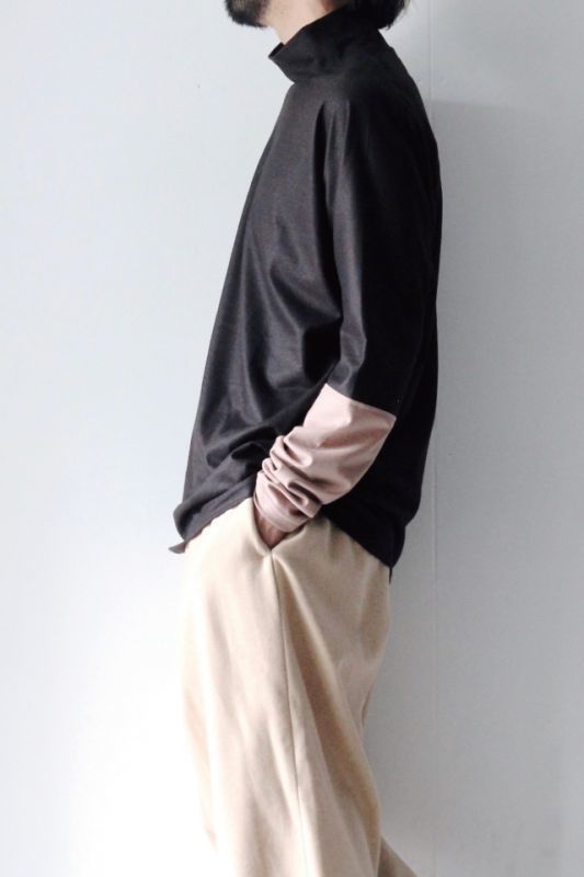 ETHOSENS(エトセンス) /BYCOLOR HIGH NECKED PULLOVER / E219-002 