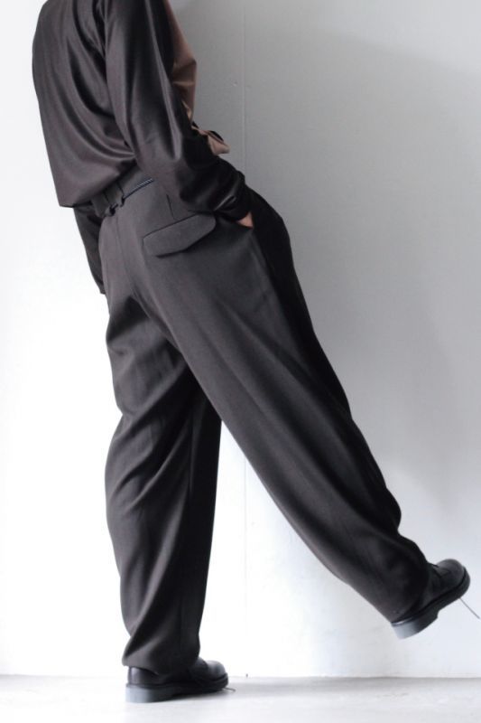 ETHOSENS(エトセンス) /DRAWCODE SLACKS / E219-704（ドローコード 