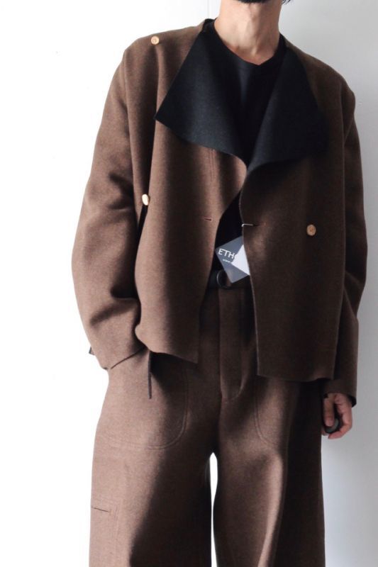 ETHOSENS(エトセンス) /CUT OFF JACKET / E219-404(カットオフ