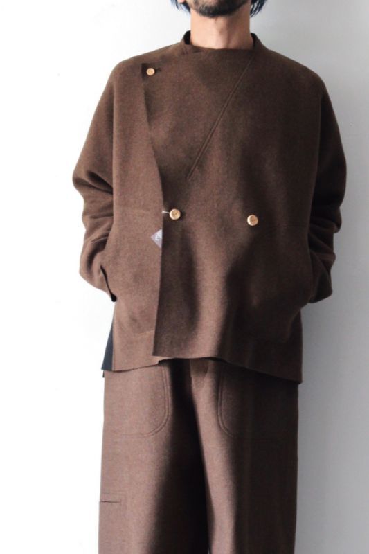 ETHOSENS(エトセンス) /CUT OFF JACKET / E219-404（カットオフ 