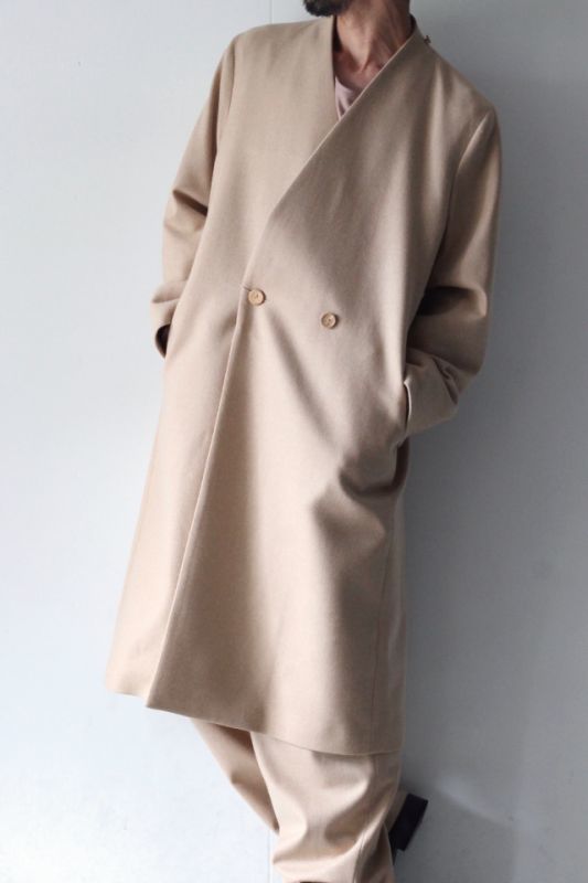 ETHOSENS(エトセンス) /MUFFLER COLLAR COAT / E219-502（マフラー