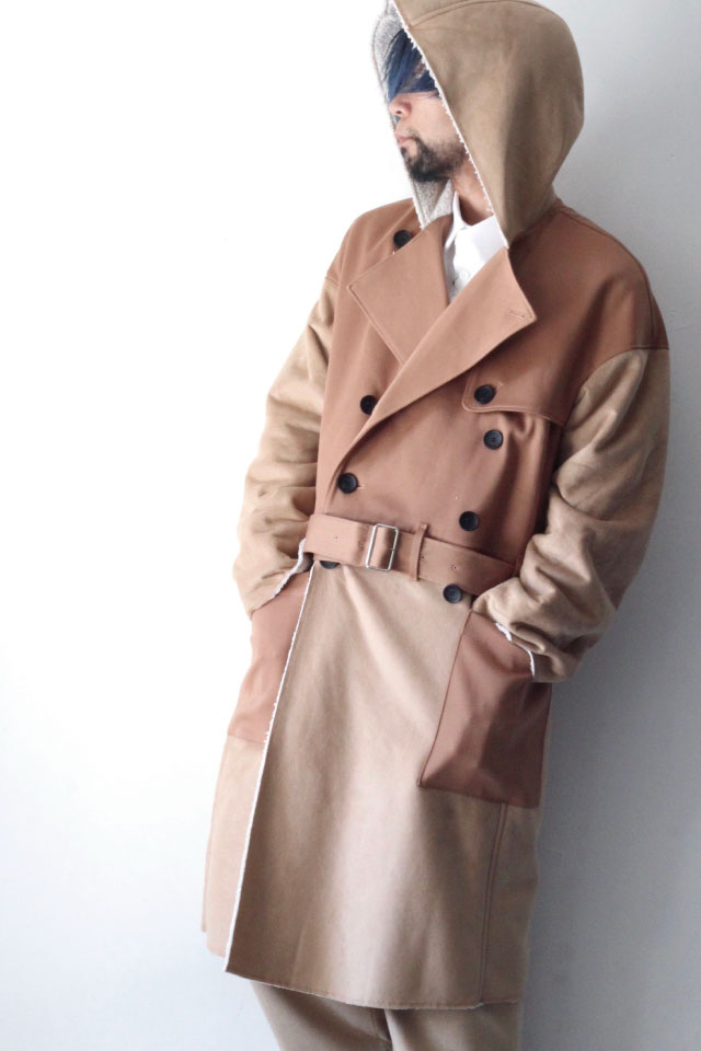 大切な人へのギフト探し LIBERUM 19AW 9.9万 MOUTON HOODIE TRENCH 2
