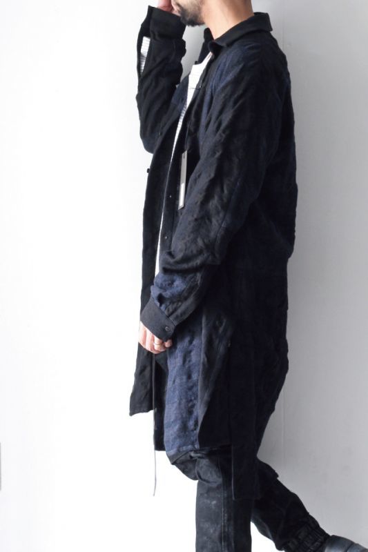 a.f artefact 19aw 切り替え ロングシャツ