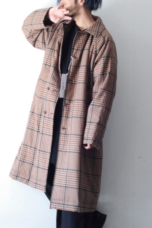 YOKE ガンクラブチェックコート gun club check coat