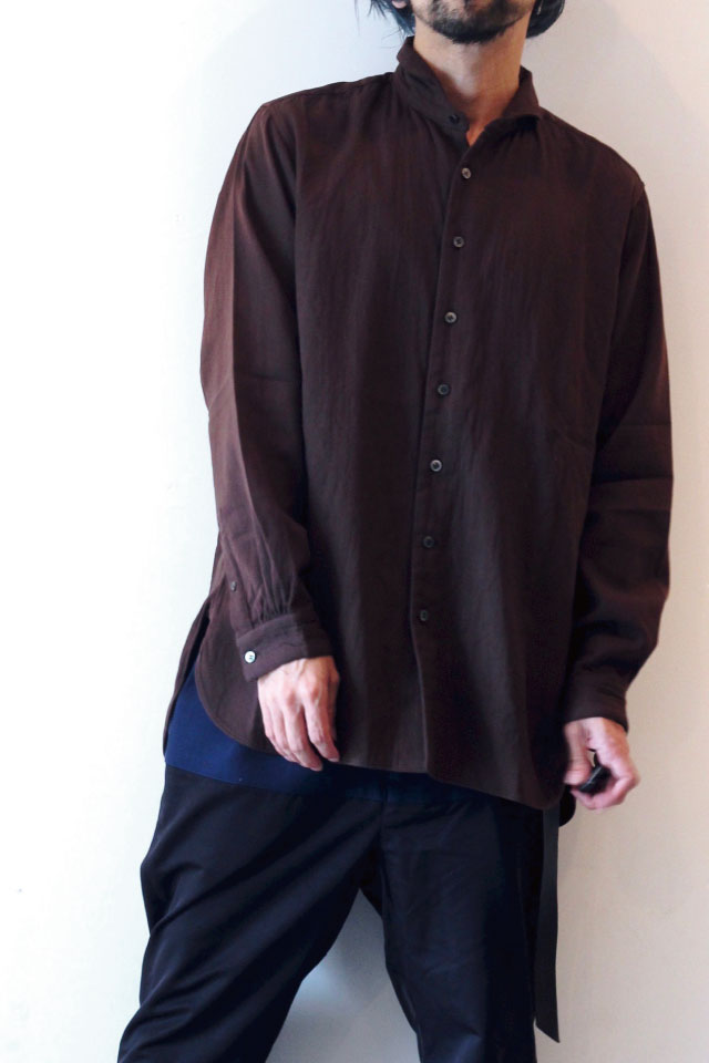 suzuki takayuki / ショールカラーシャツ