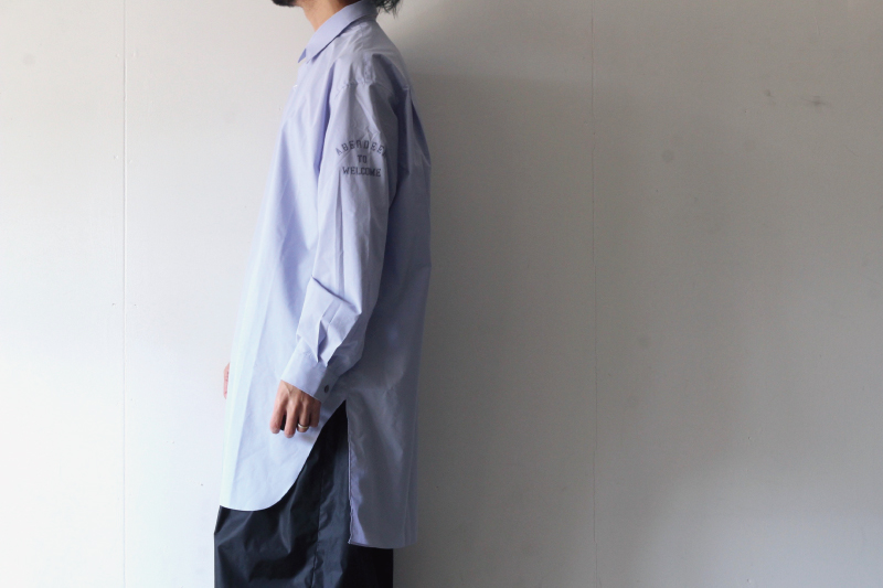 soe(ソーイ) / ロングシャツ<REGULAR COLLAR LONG SHIRT 