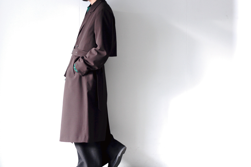 ETHOSENS(エトセンス) /SPLLTTED TRENCH COAT / E120-501（レイヤー