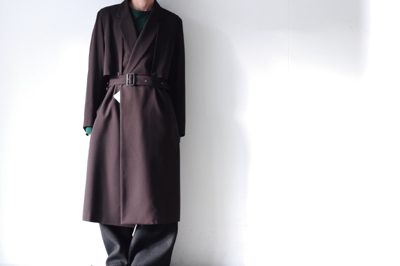 ETHOSENS(エトセンス) /SPLLTTED TRENCH COAT / E120-501（レイヤートレンチコート)の通販−公式取り扱い