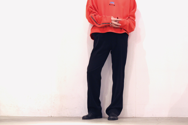 soe(ソーイ) / フレアスラックス<SADDLEMAN SLACKS STRAIGHT FLARED