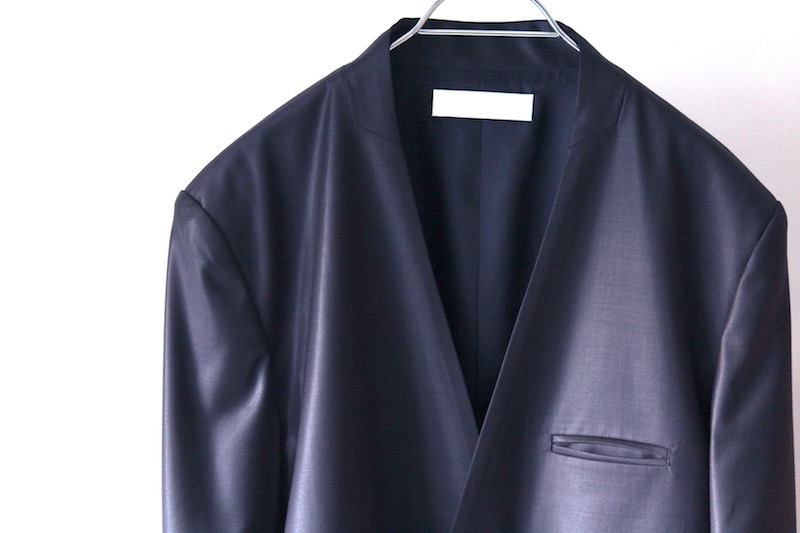 ETHOSENS(エトセンス) /NO COLLAR POCKET JACKET / E120-402（ノー 