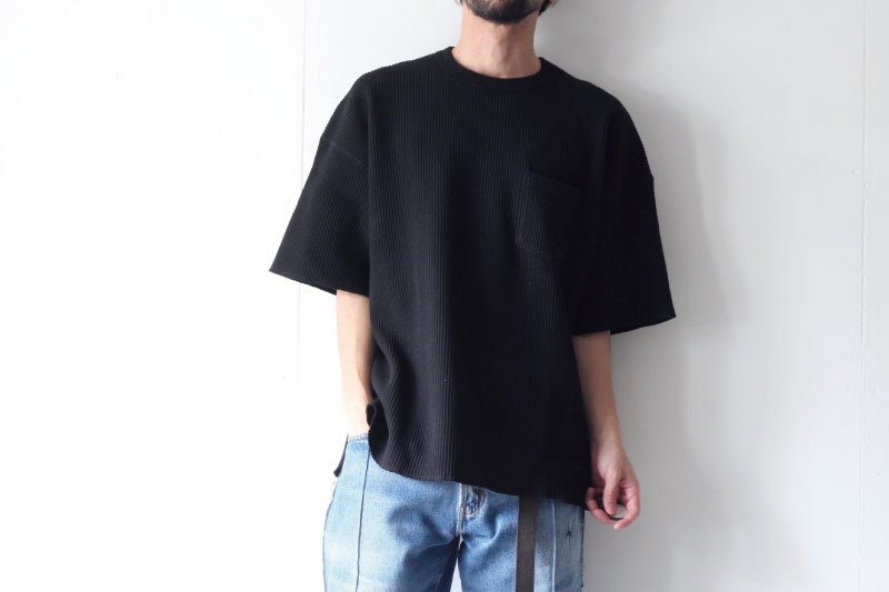 UNDECORATED(アンデコレイテッド) ビッグワッフルTシャツ(COTTON BIG WAFFLE SHORTSLEEVE T-SHIRT[UDS20108])の通販−公式取り扱いセレクトショップ  ALuvous/一万円以上送料無料<大阪,中崎町>